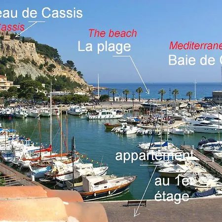 50 M2, En 1ere Ligne Sur Le Port, Vue Mer, Wifi, Climatise, Parking Lägenhet *